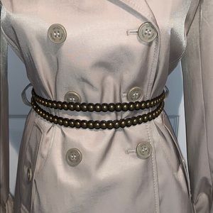 Leather Studded Belt!